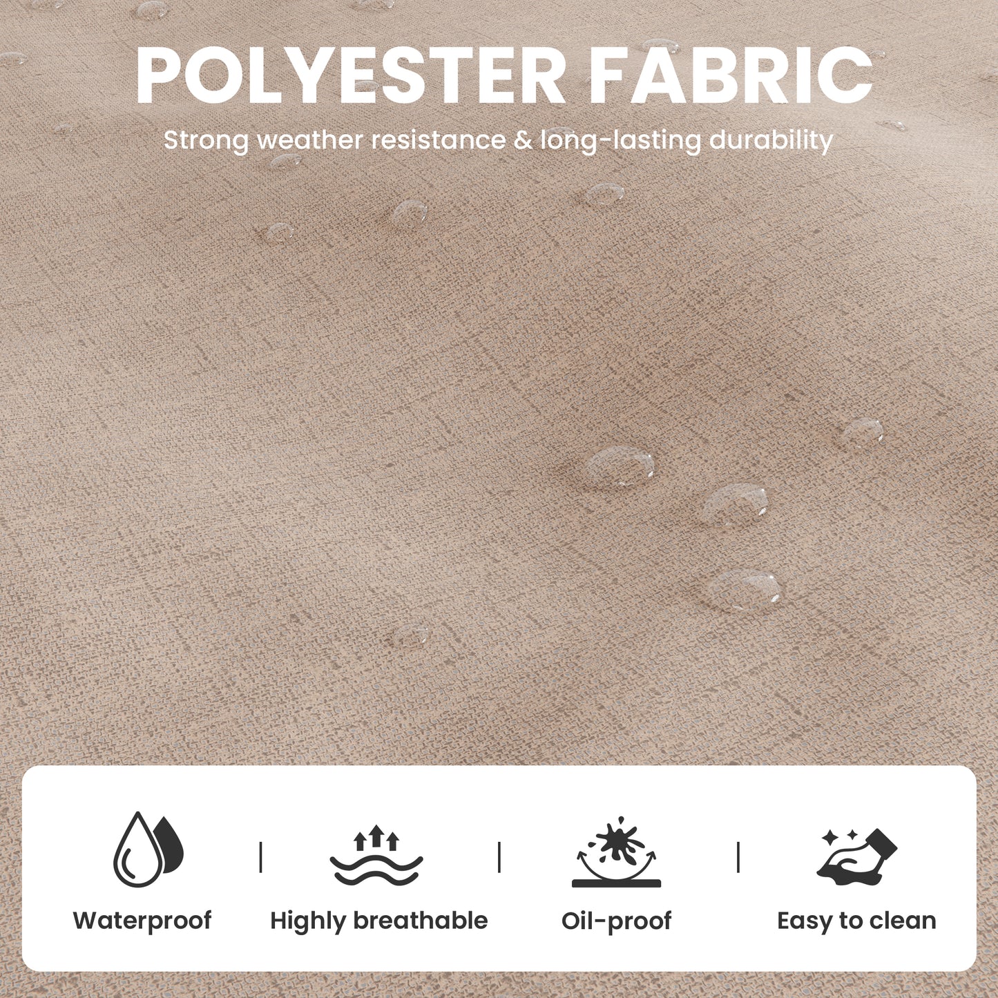 ALAULM Aluminum Patio Furniture Set with Propane Fire Pit Table 8-seat Metal Outdoor Furniture w/Fire Pit