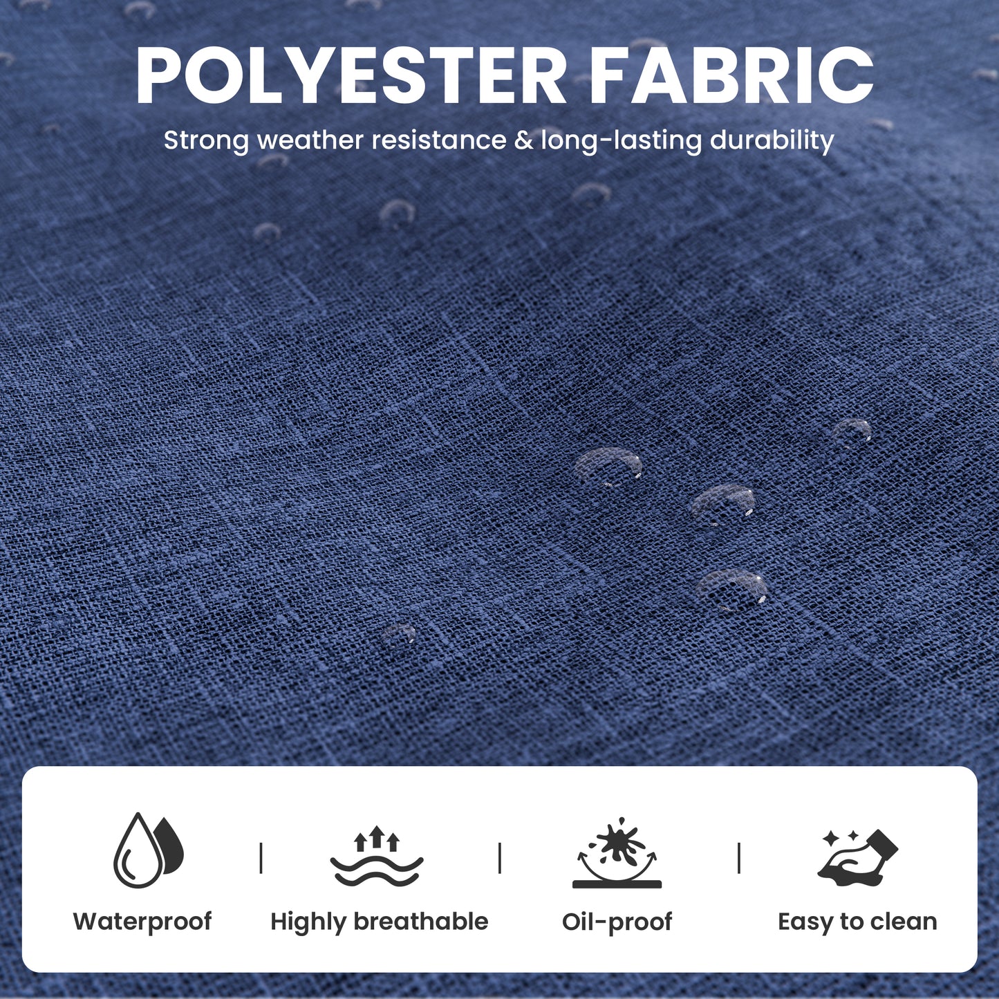 ALAULM Aluminum Patio Furniture Set with Propane Fire Pit Table 8-seat Metal Outdoor Furniture w/Fire Pit