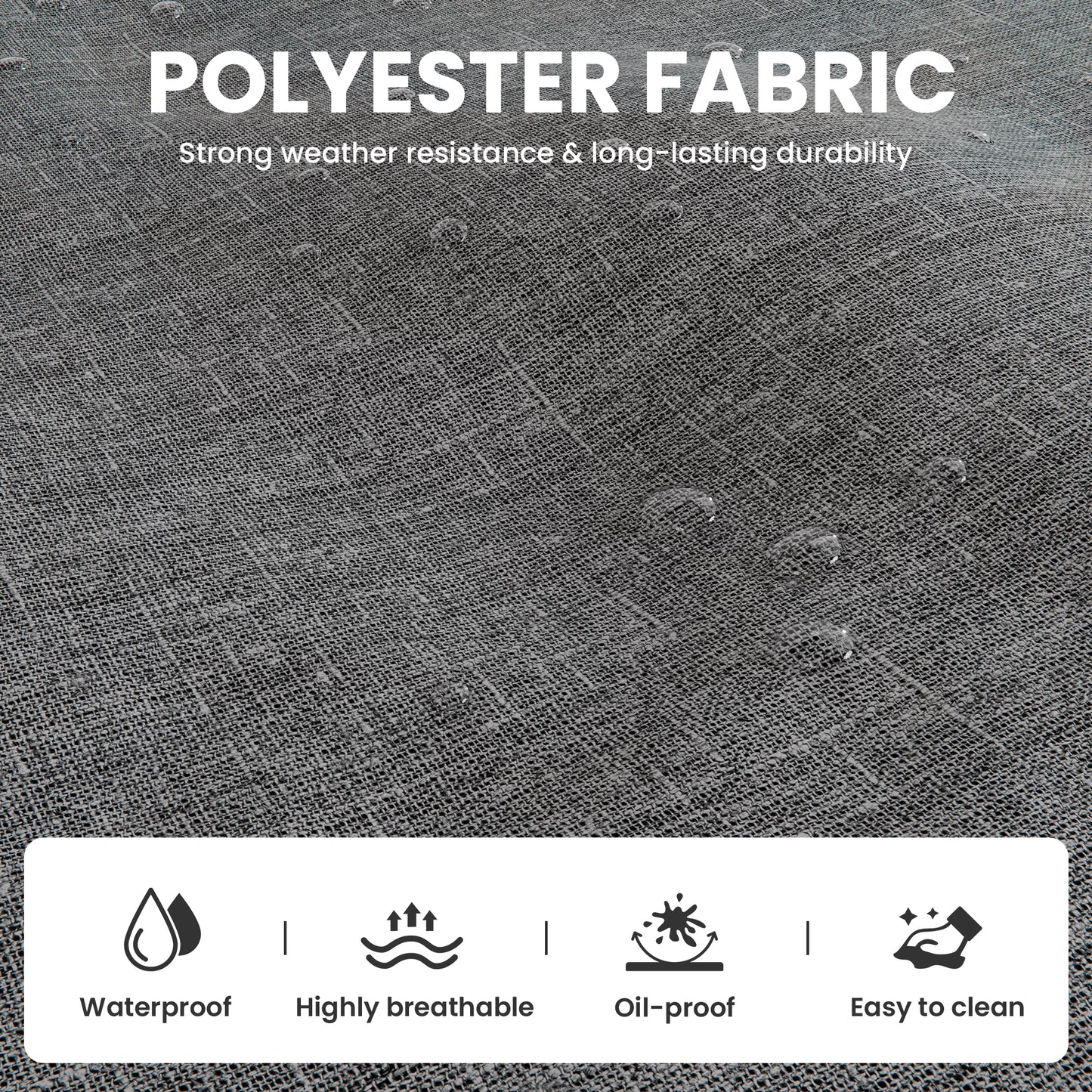 ALAULM Aluminum Patio Furniture Set with Propane Fire Pit Table 8-seat Metal Outdoor Furniture w/Fire Pit